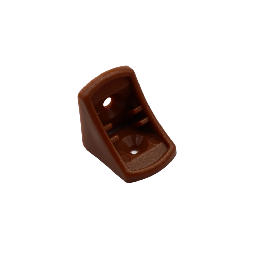 Rounded Plastic Cabinet Connector with Separate Cover
