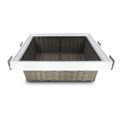 Rattan Basket 700 SYMPHONY - White