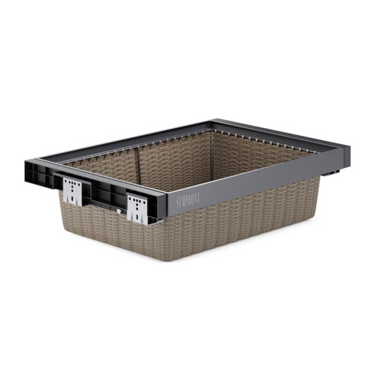 Rattan Basket 700 SYMPHONY - Anthracite