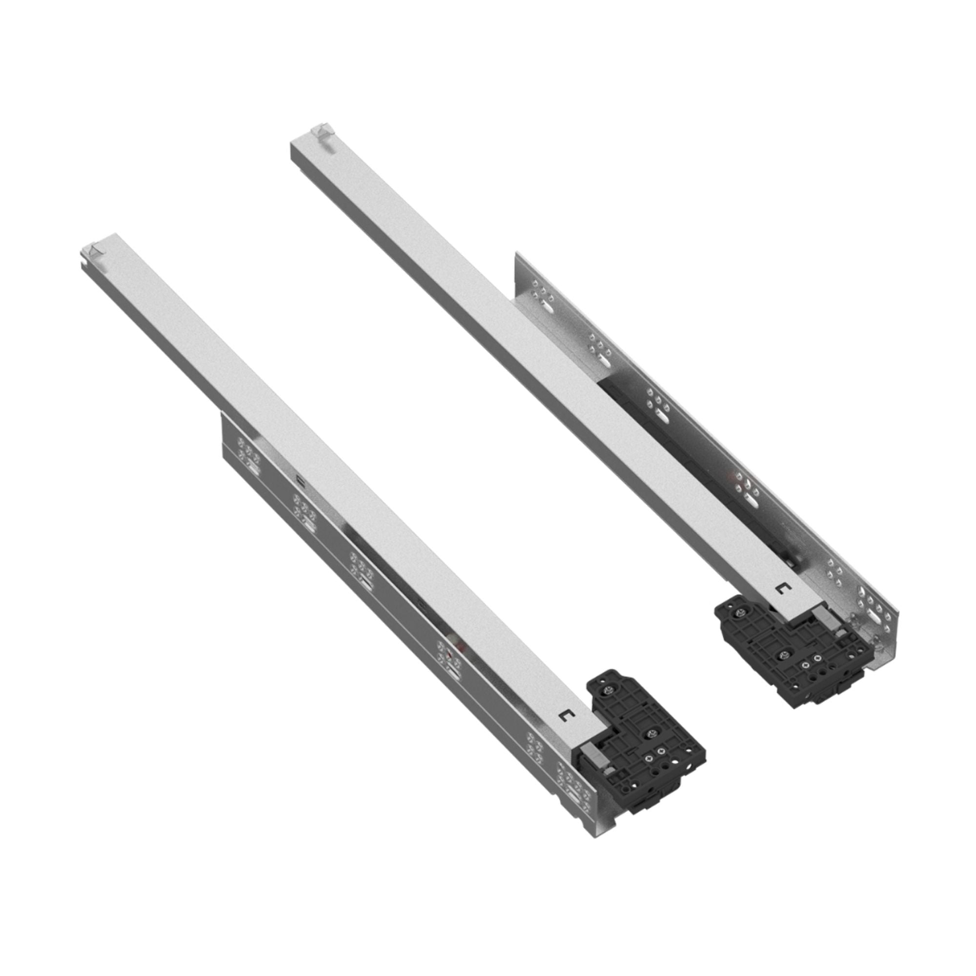 Soft Close Full Extension Drawer Slides – 10" To 22", 100lb Load Capacity, Side Mount Ball Bearing Rails (1 Pair) - View #6