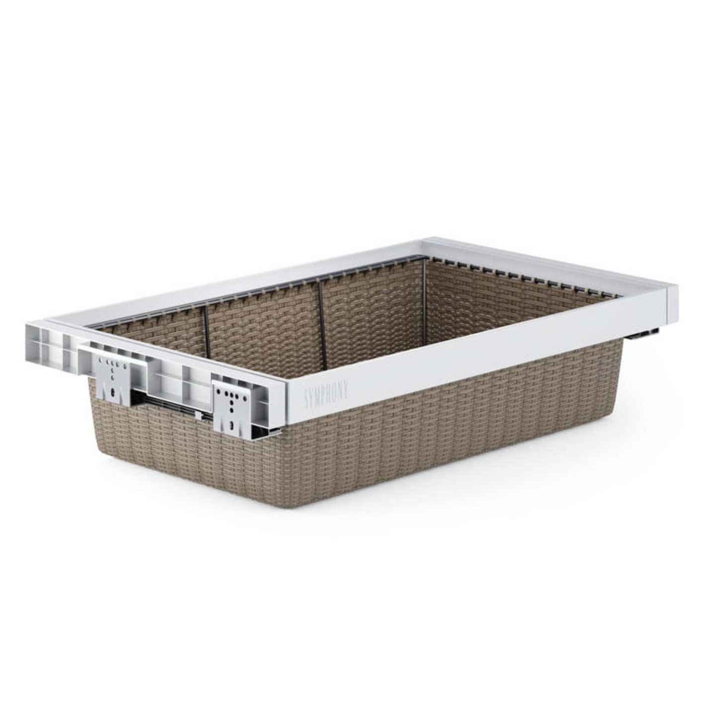 Rattan Basket 800 SYMPHONY - White