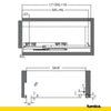 Soft-Close Concealed Undermount Drawer Runners ECO - 300mm