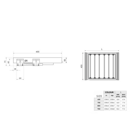 Trouser Hanger 900 SYMPHONY - White