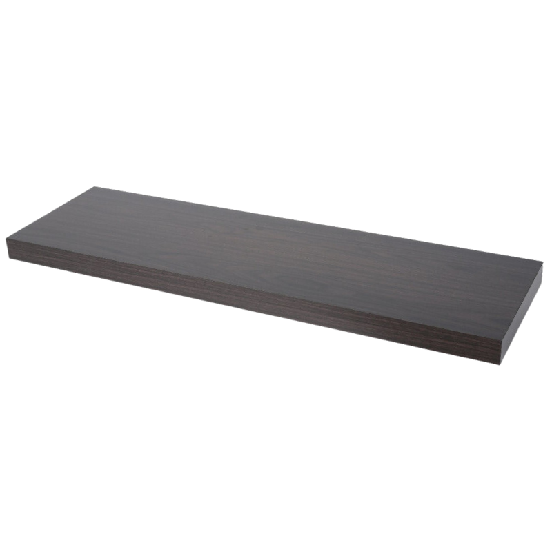 Concealed Floating Shelf - Set of 3 - Wenge - 800 mm