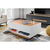 CARLO VI - Living Room Furniture Set - White Matt / Wotan Oak