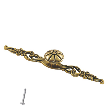 Vintage Cabinet Knob - Ø25mm - Antique Brass – Furnica