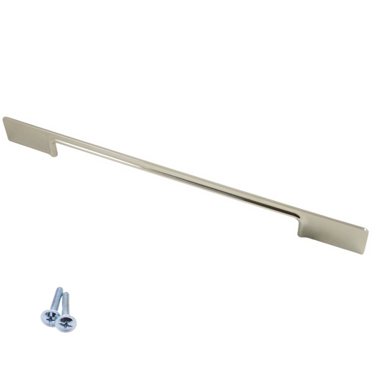 Furniture Handle 160mm U086 - Brushed Steel