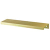 Edge Grip Round Profile Handle 64mm (84mm total length) - Gold
