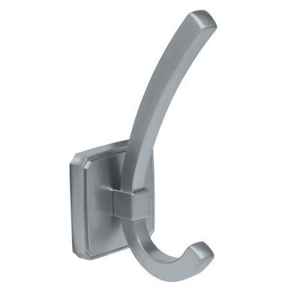 Double Hat and Coat Hook - 122 mm - Brushed Steel