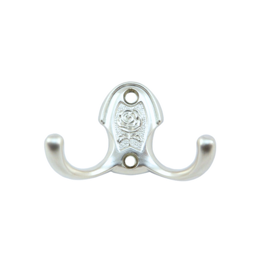 Double Coat Hook - 46 mm - Chrome