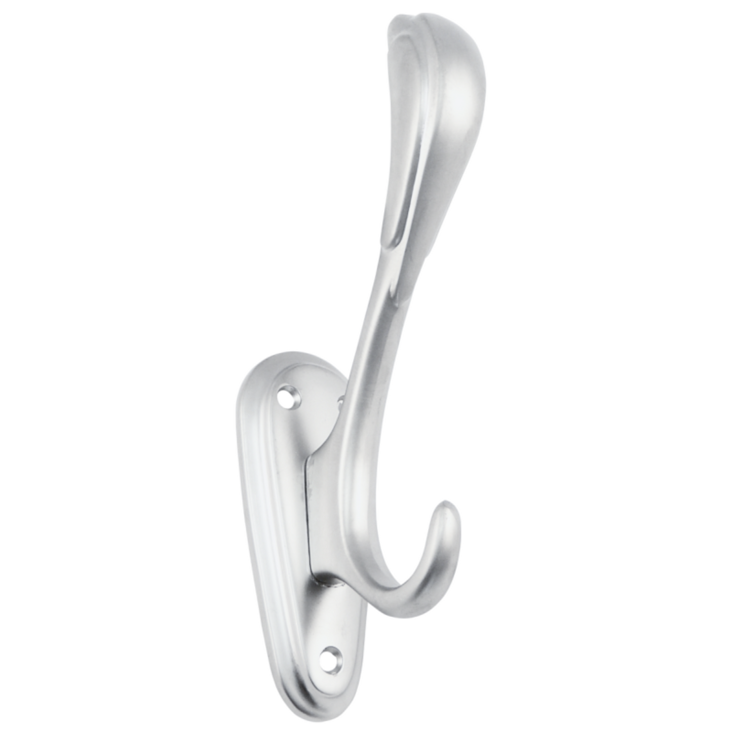 Double Hat and Coat Hook - 160 mm - Chrome
