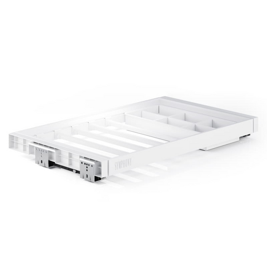 Trouser Hanger + Organiser 800 SYMPHONY - White