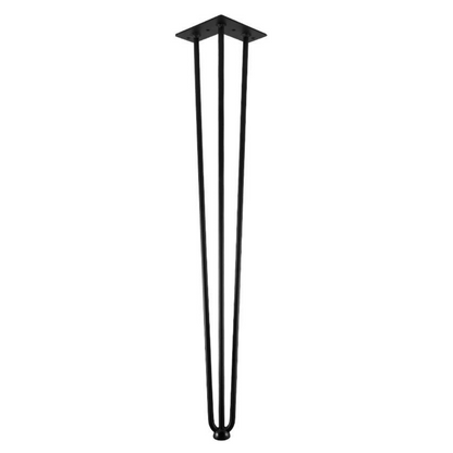 Table Leg 710 mm - Matt Black