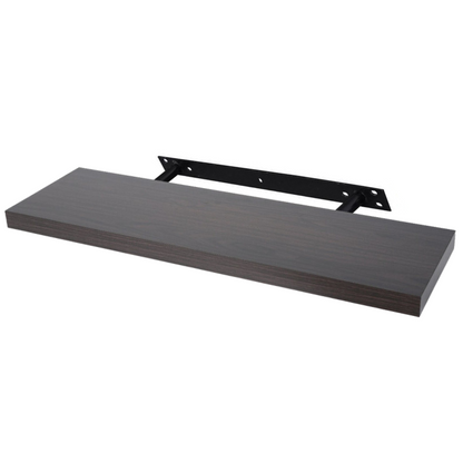 Concealed Floating Shelf - Set of 3 - Wenge - 800 mm