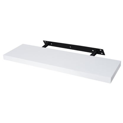 Concealed Floating Shelf - Set of 3 - Matt White - 800 mm