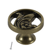 Vintage Cabinet Knob - Ø32mm - Antique Brass