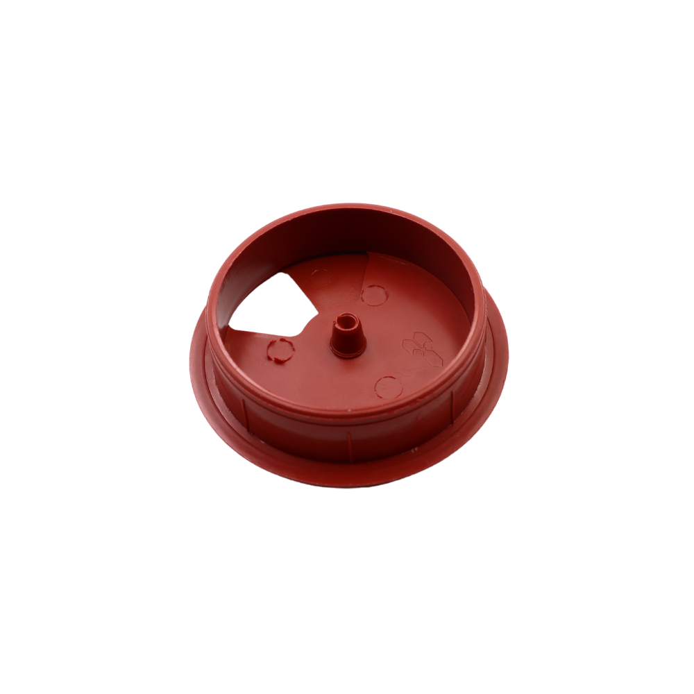 Round Plastic Cable Grommet Ø60 mm - Red Wood
