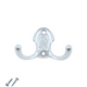 Double Robe Hook - 46mm - Silver – Furnica