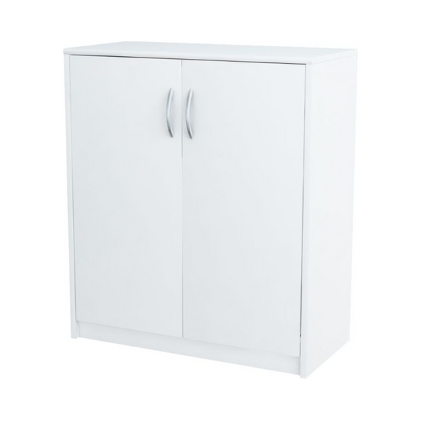 JULIA - Base Cabinet with Shelves - 2 Doors - White Matt H85cm W74cm ...