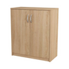JULIA - Base Cabinet with Shelves - 2 Doors - Sonoma Oak H85cm W74cm D35cm