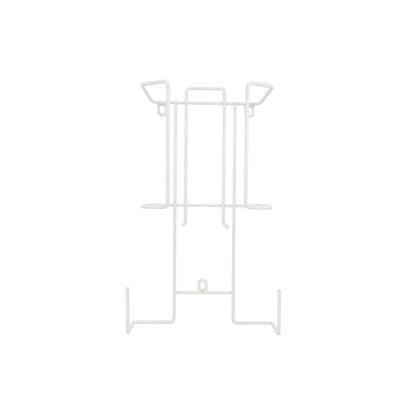 Wall-Mounted Iron Holder - White