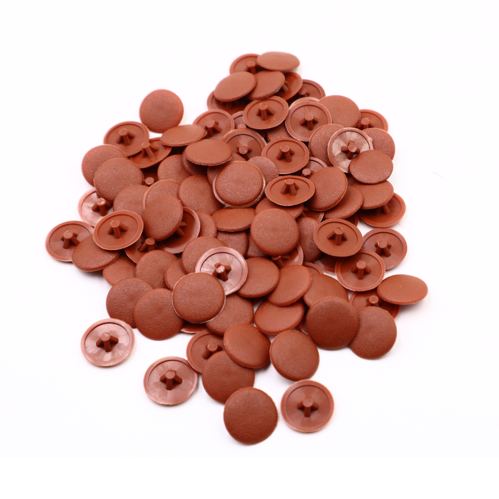 Cover Caps for Pozidriv Screws - 100 pcs