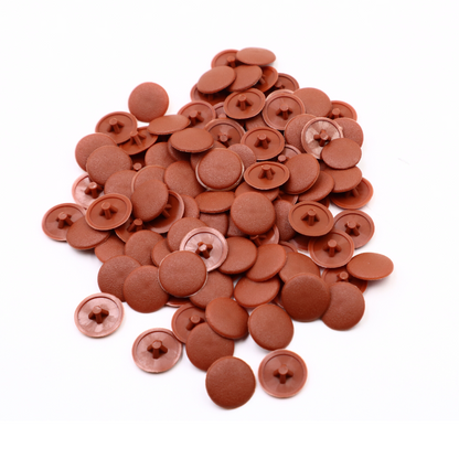 Cover Caps for Pozidriv Screws - 100 pcs