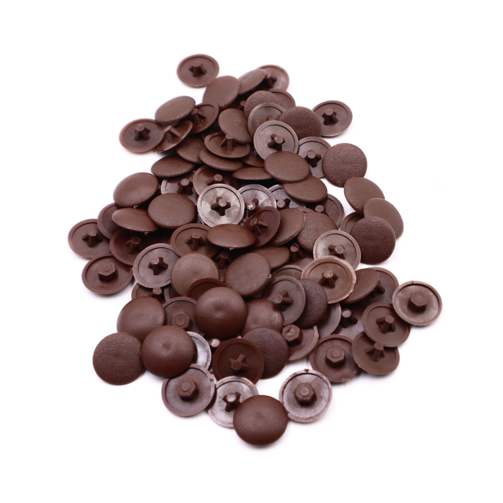 Cover Caps for Pozidriv Screws - 100 pcs