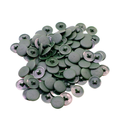 Cover Caps for Pozidriv Screws - 100 pcs