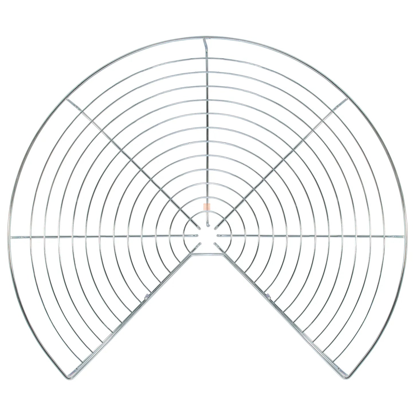 2 Tier Corner Rotating Baskets 3/4 - 750mm - Chrome