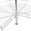 2 Tier Corner Rotating Baskets 3/4 - 750mm - Chrome
