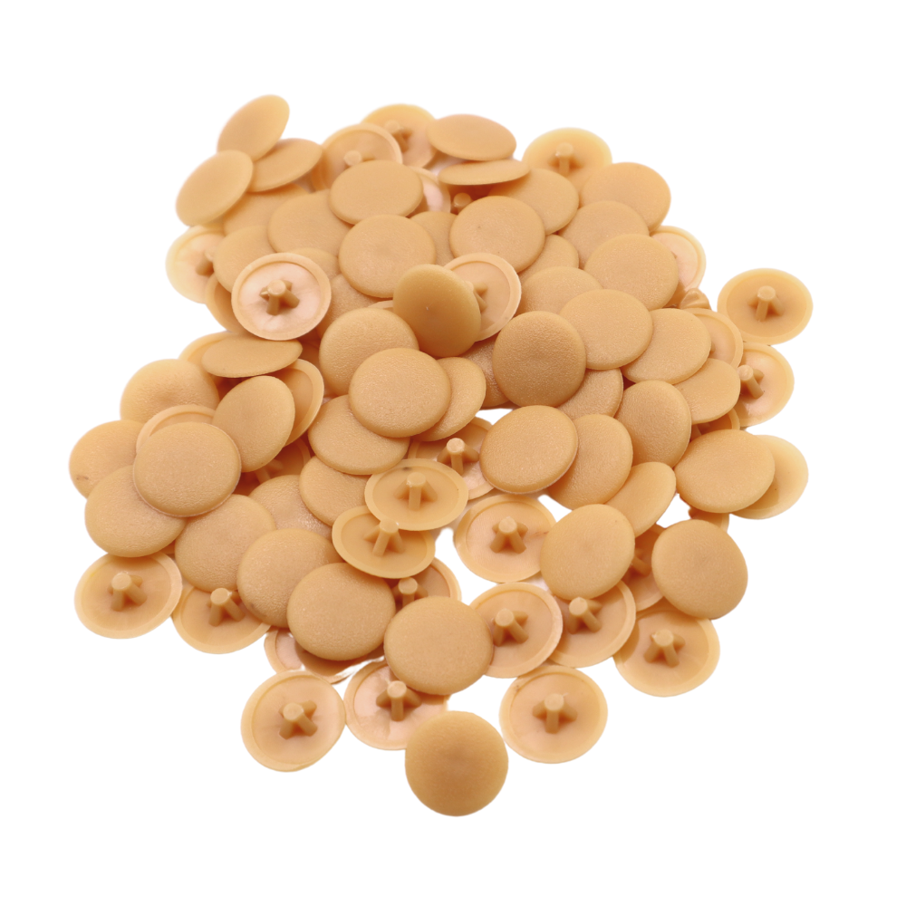 Cover Caps for Pozidriv Screws - 100 pcs