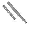 Push to Open Latch - Spring Hinges - with Rubber Tip - Anthracite