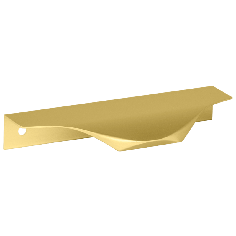 Edge Grip Round Profile Handle 320mm (340mm total length) - Gold