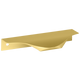 Edge Grip Round Profile Handle 320mm (340mm total length) - Gold