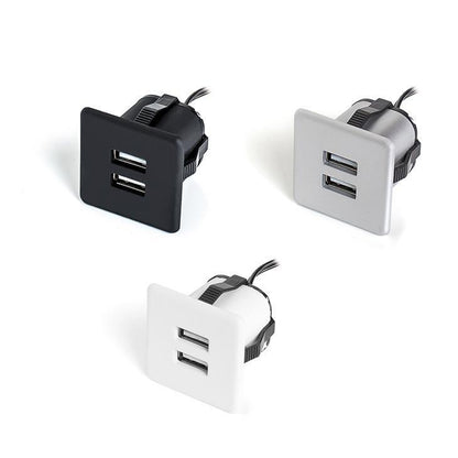 Built-In USB Charger with Power Supply