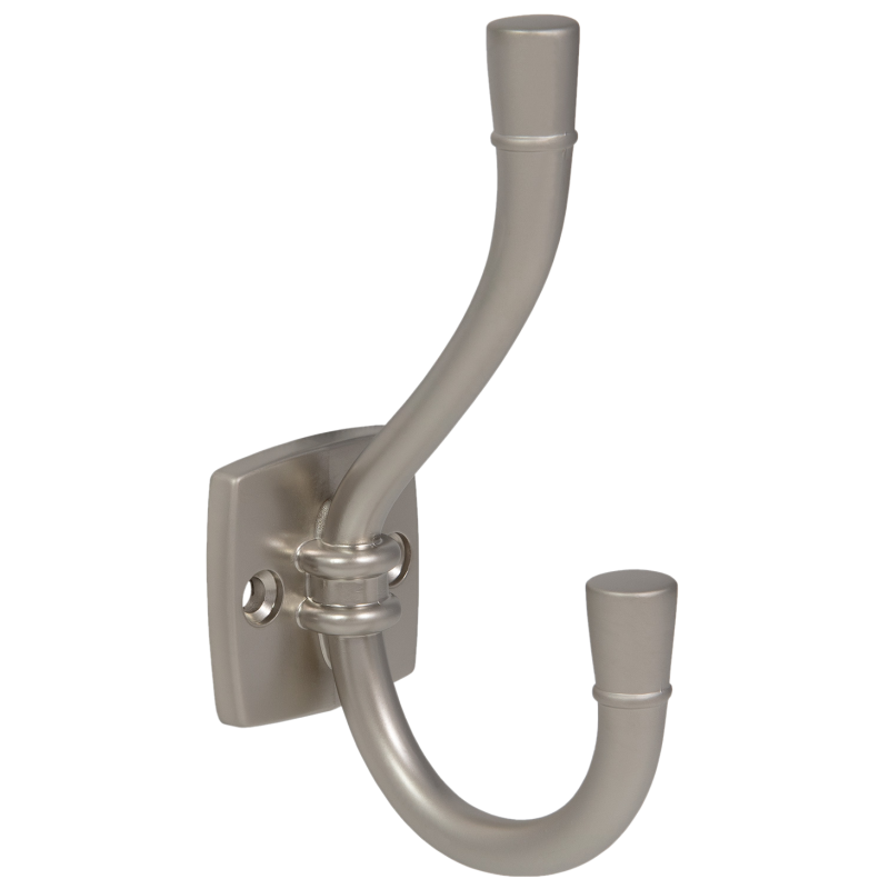 Double Hat & Coat Hook - 115mm - Satin – Furnica