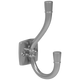 Double Hat & Coat Hook - 115mm - Silver – Furnica
