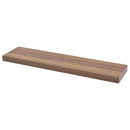 Concealed Floating Shelf - Set of 3 - Walnut - 900 mm