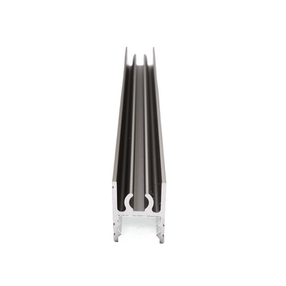 10mm Bottom Horizontal Aluminum Profile 560cm - Champagne Anodized
