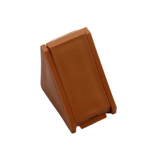 Cabinet corner braces plastic - Light Brown 100pcs