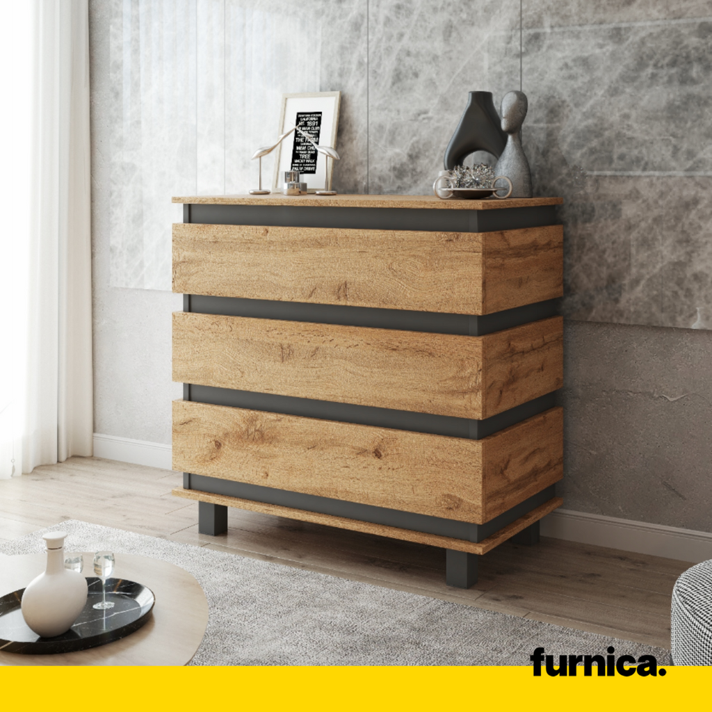 3 drawer long discount dresser