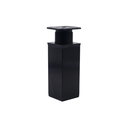 Square Furniture Leg 40x40mm - H100mm Black