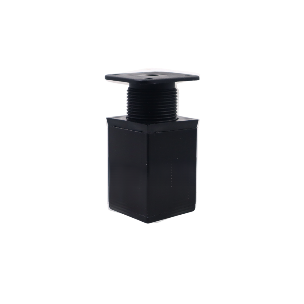 Square Furniture Leg 40x40mm - H60mm - Black