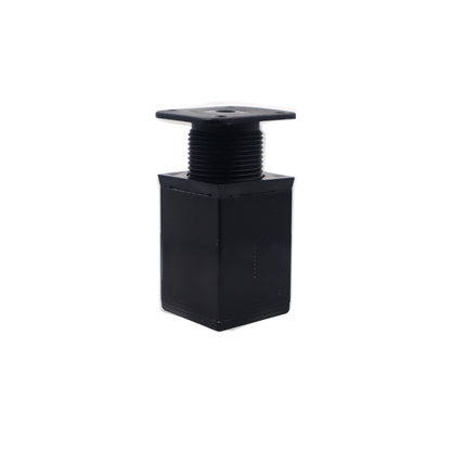 Square Furniture Leg 40x40mm - H60mm - Black
