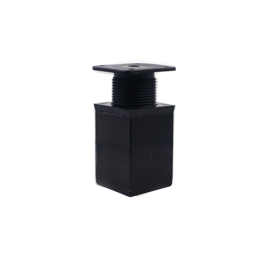 Square Furniture Leg 40x40mm - H60mm - Black