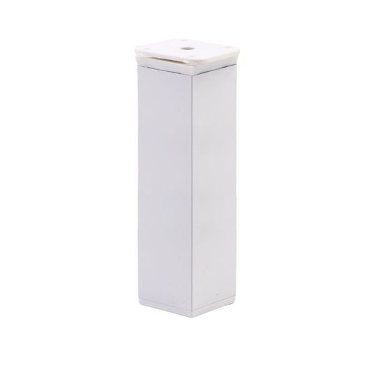 Square Furniture Leg 40x40mm - H150mm - White