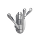 Triple modern hanger hook - Satin – Furnica