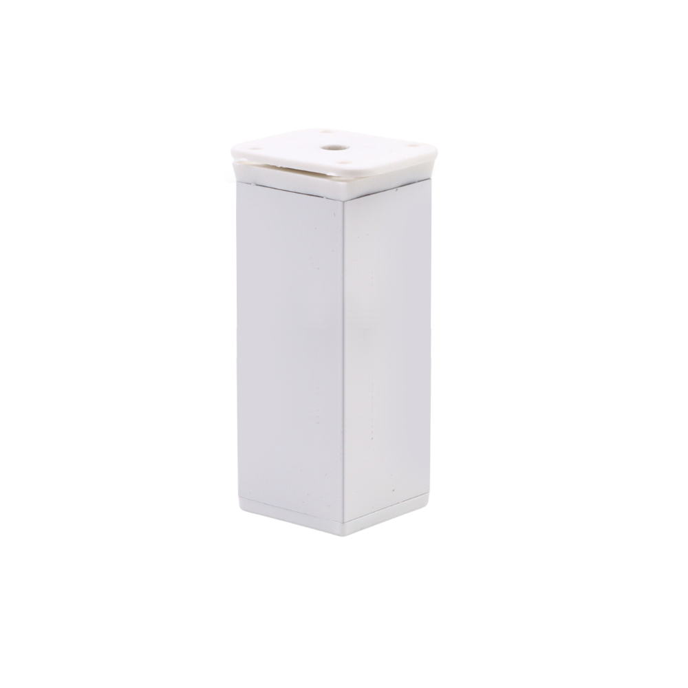 Square Furniture Leg 40x40mm - H100mm White