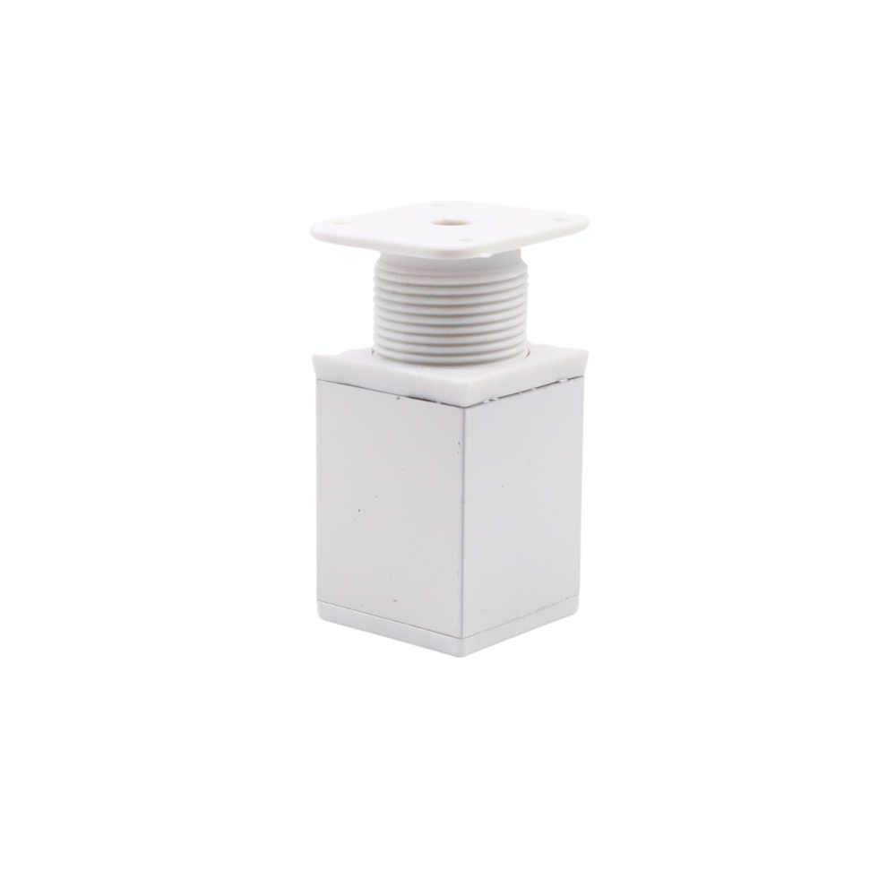 Square Furniture Leg 40x40mm - H60mm - White